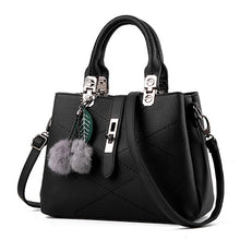 DIZHIGE Brand Fashion Fur Women Bag Handbags Women Famous Designer Women Leather Handbags Luxury Ladies Hand Bags Shoulder Sac