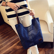 Women's handbags shoulder handbag high quality canvas shoulder bag for women lady bags handbags  famous brands big bag ladies