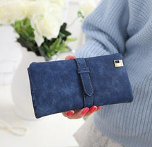 Susan' 2016 HOT Women Long Matte Leather Hasp Clutch Wallets Female Coin Purses Card Holder Ladies Handbag Monedero BAOK-7de1