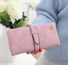 Susan' 2016 HOT Women Long Matte Leather Hasp Clutch Wallets Female Coin Purses Card Holder Ladies Handbag Monedero BAOK-7de1