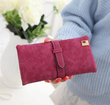 Susan' 2016 HOT Women Long Matte Leather Hasp Clutch Wallets Female Coin Purses Card Holder Ladies Handbag Monedero BAOK-7de1