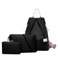 3 Sets Women Shoulder Bag Waterproof Oxford Bag for Women Messenger Bags Female Handbag + Purse